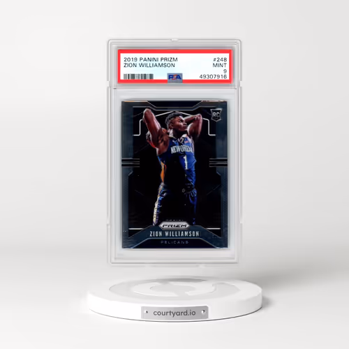 2019 Panini Prizm #248 Zion Williamson (PSA 9 MINT)
