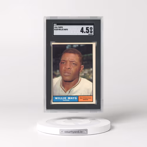 1961 Topps #150 Willie Mays (SGC 4.5 VG-EX+)