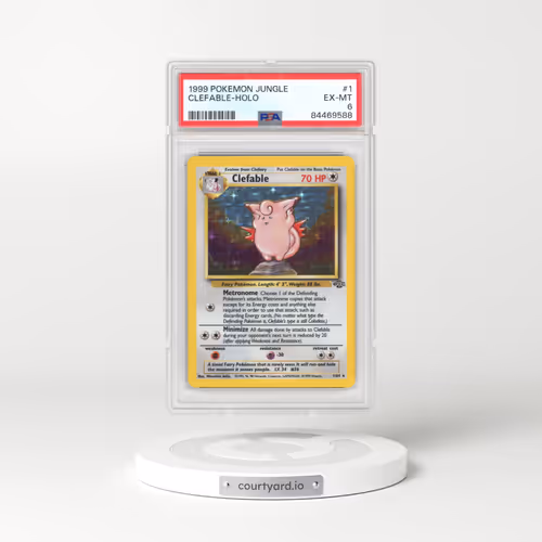 1999 Jungle #1 Clefable - Holo (PSA 6 EX-MT)