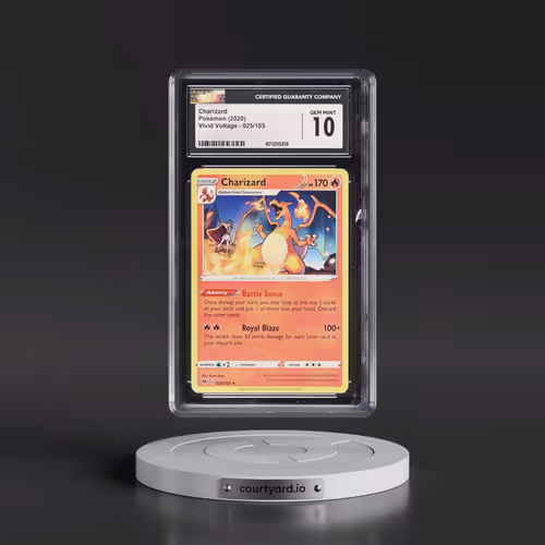 2020 Vivid Voltage #025/185 Charizard (CGC 10 GEM MINT)
