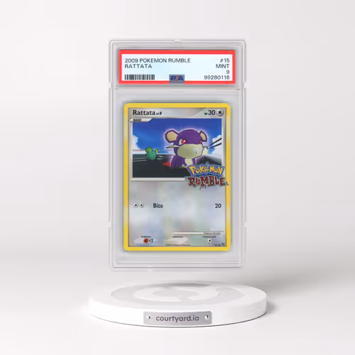 2009 Pokémon Rumble #15 Rattata (PSA 9 MINT)