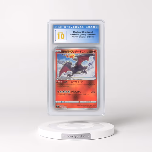 2022 VSTAR Universe #015/172 Radiant Charizard - Holo (CGC 10 PRISTINE)