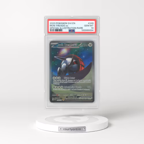 2023 Pokémon Svi EN-Scarlet & Violet #248 Iron Treads EX - Holo Special Illustration Rare (PSA 10 GEM MINT)