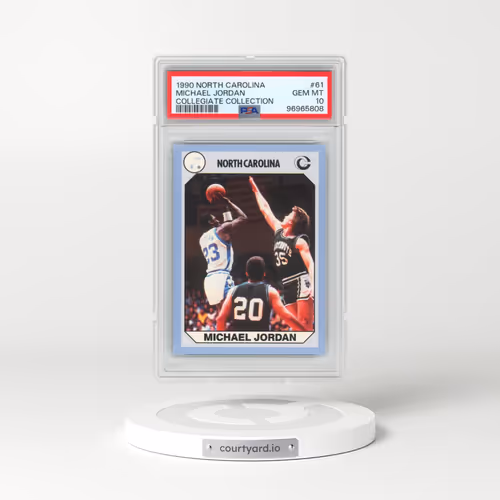 1990 Collegiate Collection North Carolina #61 Michael Jordan (PSA 10 GEM MINT)