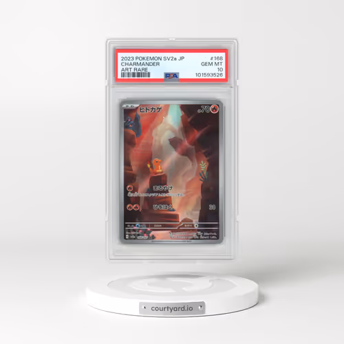 2023 Pokémon Sv2a-Pokemon 151 #168 Charmander - Art Rare (PSA 10 GEM MINT)