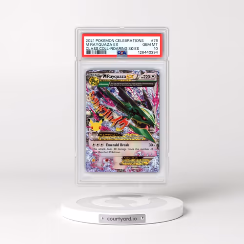 2021 Pokémon Celebrations Classic Collection #76 M Rayquaza EX - Holo (PSA 10 GEM MINT)