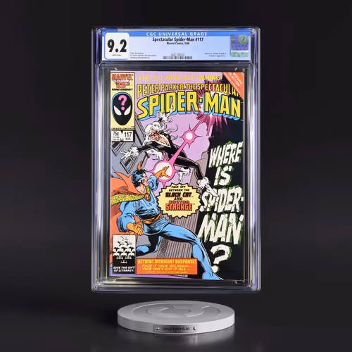 Spectacular Spider-Man #117 CGC 9.2 White Pages (Marvel Comics, 8/86) - Universal