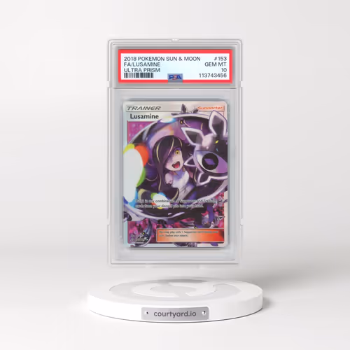 2018 Pokémon Sun & Moon Ultra Prism #153 Lusamine - Full Art (PSA 10 GEM MINT)
