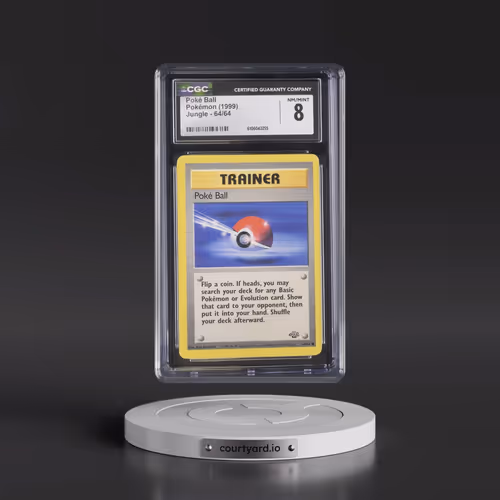 1999 Jungle #64/64 Poké Ball (CGC 8 NM-MT)