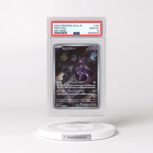 2023 Pokémon Sv2a-Pokemon 151 #183 Mewtwo - Art Rare (PSA 10 GEM MINT)