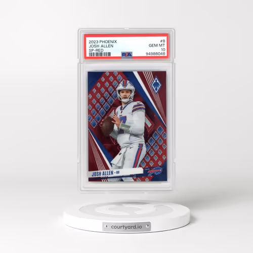 2023 Panini Phoenix #8 Josh Allen - SP-Red (PSA 10 GEM MINT)