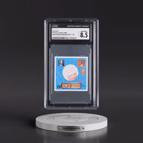 1996 Hyper Sticker Collection Part 1 (1996) #101 Electrode (CGC 8.5 NM-MT+)