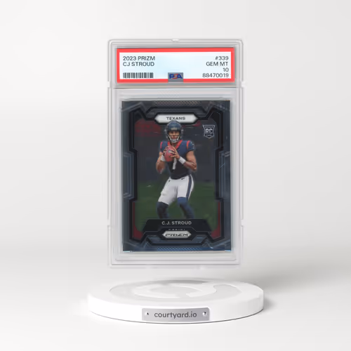 2023 Panini Prizm #339 CJ Stroud (PSA 10 GEM MINT)