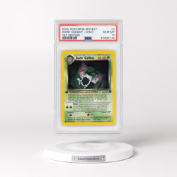 2000 Team Rocket #7 Dark Golbat - 1st Edition Holo (PSA 10 GEM MINT)
