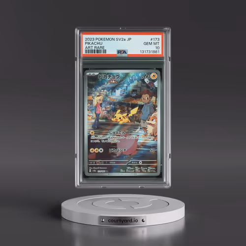 2023 Pokémon Sv2a-Pokemon 151 #173 Pikachu - Art Rare (PSA 10 GEM MINT)