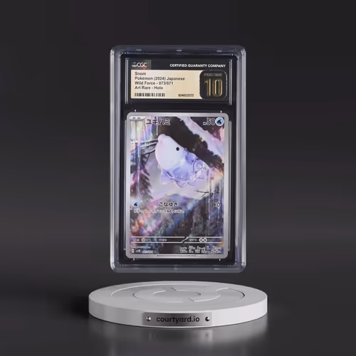 2024 Pokémon Sv5k-Wild Force #073 Snom - Art Rare (CGC 10 PRISTINE)