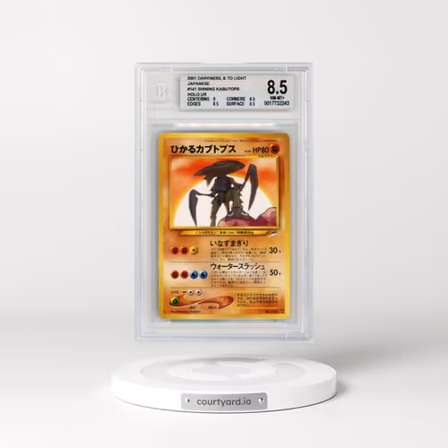 2001 Pokémon Darkness, and to Light #141 Shining Kabutops HOLO UR - Holo (BGS 8.5 NM-MT+)