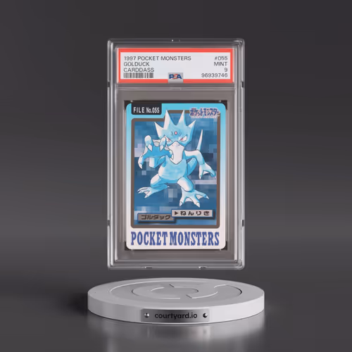 1997 Pocket Monsters Carddass #055 Golduck (PSA 9 MINT)