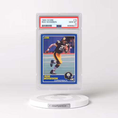 1989 Score #78 Rod Woodson (PSA 10 GEM MINT)