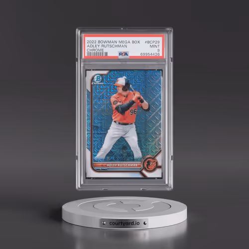 2022 Bowman Mega Box Chrome #29 Adley Rutschman (PSA 9 MINT)