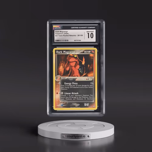 2004 EX Team Rocket Returns #38/109 Dark Magcargo (CGC 10 GEM MINT)