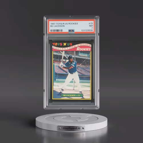 1987 Toys R US Rookies #13 Bo Jackson (PSA 7 NM)
