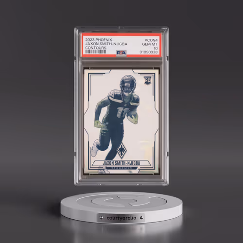 2023 Panini Phoenix Contours #CON4 Jaxon Smith-Njigba (PSA 10 GEM MINT)