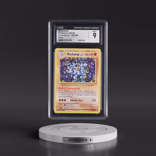 2016 Evolutions #59/108 Machamp - Holo (CGC 9 MINT)