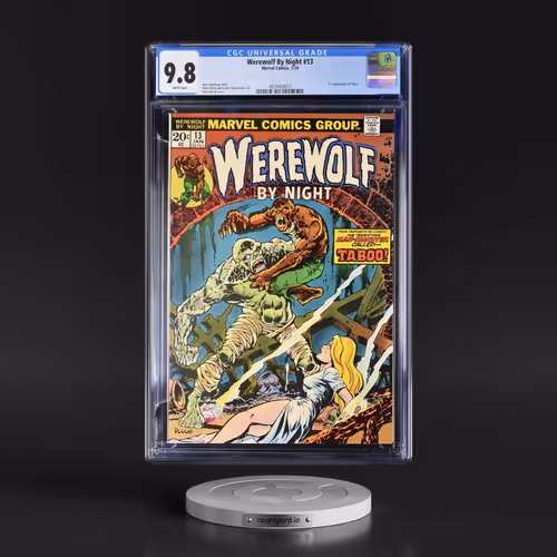 Werewolf By Night #13 CGC 9.8 White Pages (Marvel Comics, 1/74) - Universal