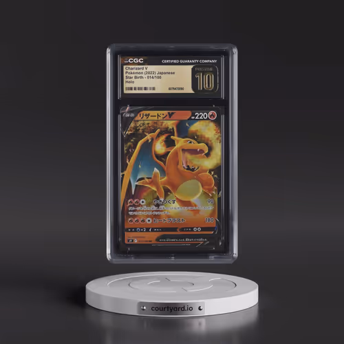 2022 Star Birth #014/100 Charizard V - Holo (CGC 10 PRISTINE)