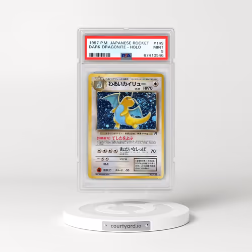 1997 Pokémon Rocket #149 Dark Dragonite - Holo (PSA 9 MINT)
