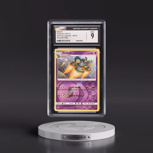 2017 Shining Legends #44/73 Golurk - Reverse Holo (CGC 9 MINT)