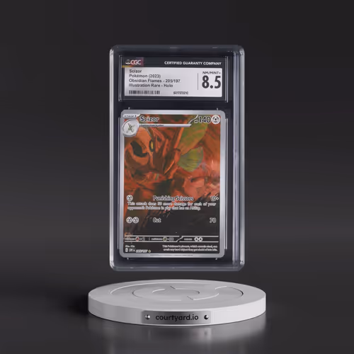 2023 Obsidian Flames - OBF EN #205/197 Scizor - Illustration Rare Holo (CGC 8.5 NM-MT+)