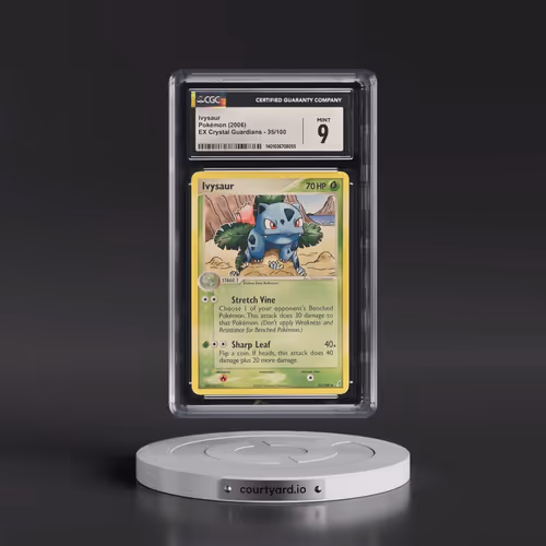 2006 EX Crystal Guardians #35/100 Ivysaur (CGC 9 MINT)