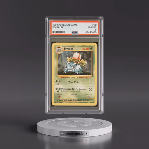 1999 Pokémon Game #30 Ivysaur (PSA 8 NM-MT)