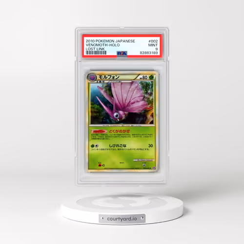 2010 Pokémon Lost Link #002 Venomoth - Holo (PSA 9 MINT)