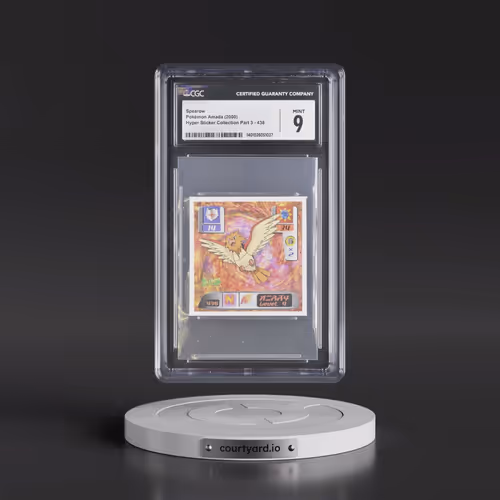 2000 Hyper Sticker Collection Part 3 #438 Spearow (CGC 9 MINT)