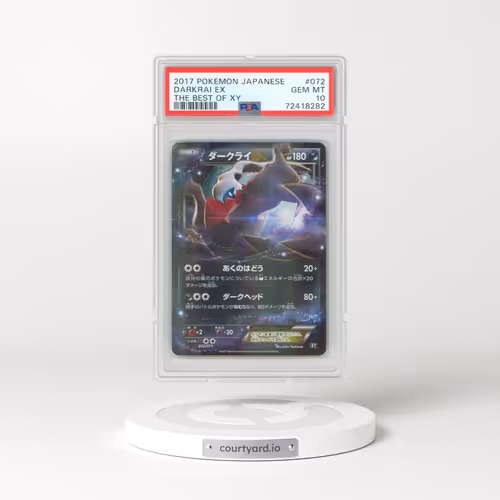 2017 Pokémon the Best of XY #072 Darkrai EX - Holo (PSA 10 GEM MINT)