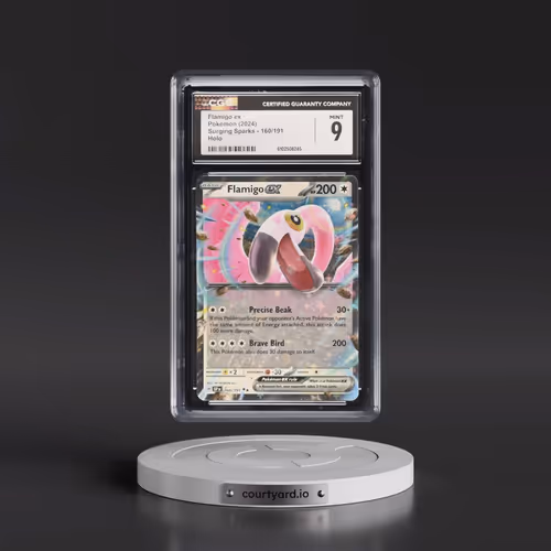 2024 Surging Sparks - SSP EN #160/191 Flamigo ex - Holo (CGC 9 MINT)