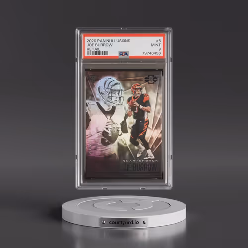 2020 Panini Illusions #5 Joe Burrow - Retail (PSA 9 MINT)