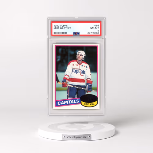 1980 Topps #195 Mike Gartner (PSA 8 NM-MT)
