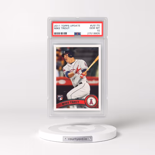 2011 Topps Update #US175 Mike Trout (PSA 10 GEM MINT)