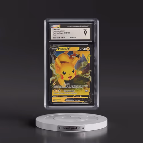 2020 Vivid Voltage #043/185 Pikachu V - Holo (CGC 9 MINT)
