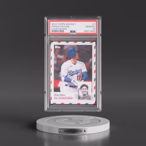 2023 Topps Holiday Countdown #1 Shohei Ohtani (PSA 10 GEM MINT)