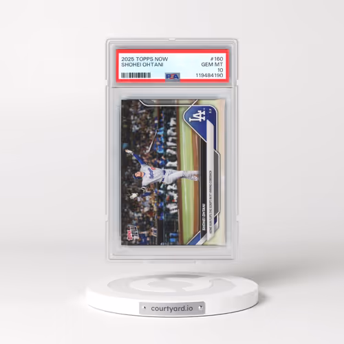 2025 Topps Now #160 Shohei Ohtani (PSA 10 GEM MINT)