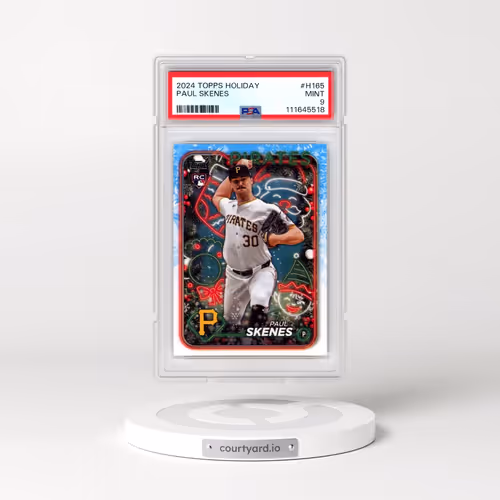 2024 Topps Holiday #H165 Paul Skenes (PSA 9 MINT)