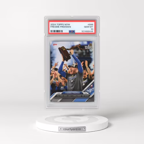 2024 Topps Now #886 Freddie Freeman (PSA 10 GEM MINT)