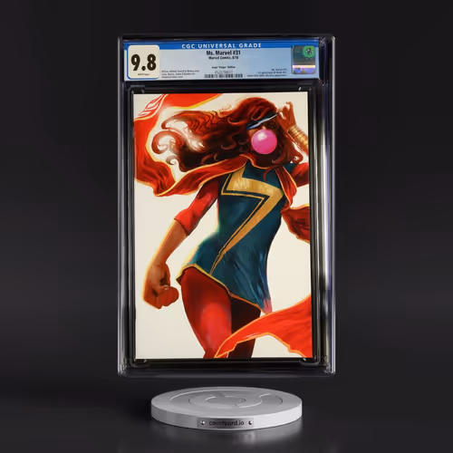 Ms. Marvel #31 CGC 9.8 White Pages (Marvel Comics, 8/18) - Universal Hans "Virgin" Edition