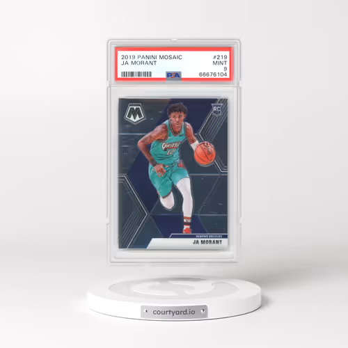 2019 Panini Mosaic #219 Ja Morant (PSA 9 MINT)