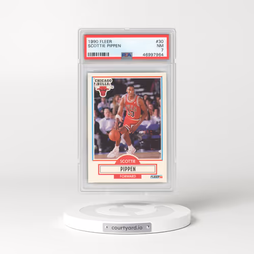 1990 Fleer #30 Scottie Pippen (PSA 7 NM)